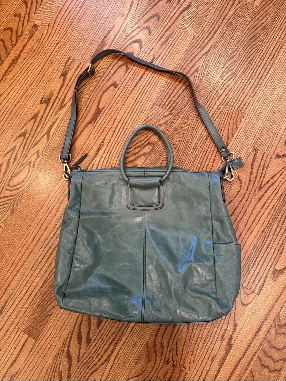 Hobo large Sheila satchel Women’s Leather Tote Bag in teal